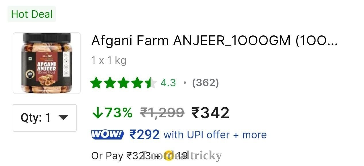 Grab Afghani Anjeeer – Best Deal Today Grab Afghani Anjeeer – Best Deal Today