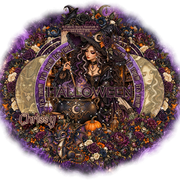 Halloween Witch Tag Chrissy
