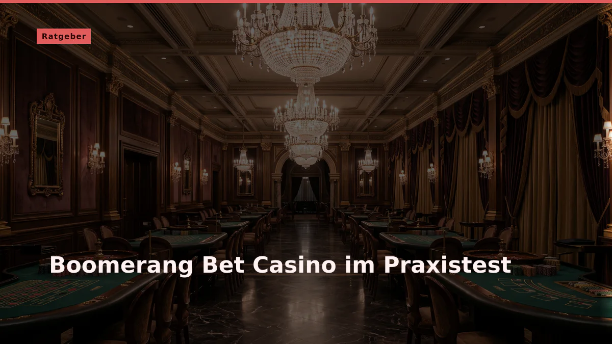 Boomerang Bet Casino im Praxistest