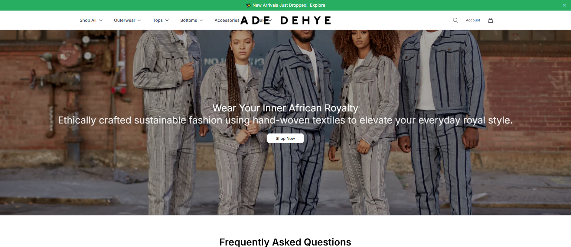 Stored capture of adedehye.shop