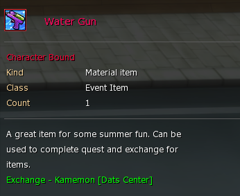 Item Water Gun
