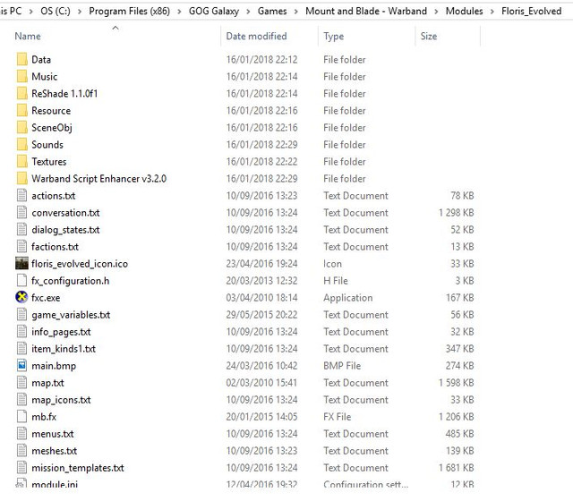 Floris Evolved Folder
