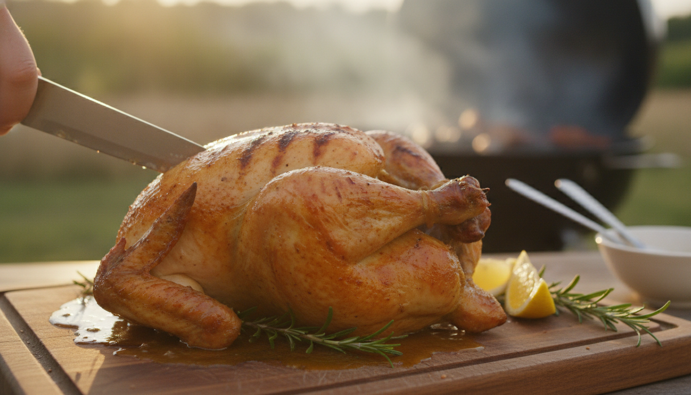 Técnicas de cocción para un pollo jugoso | Recetas pollo a la parrilla fácil