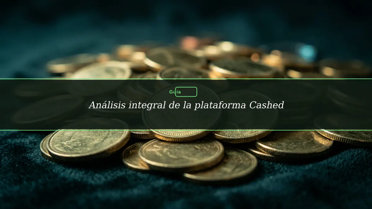 Análisis integral de la plataforma Cashed