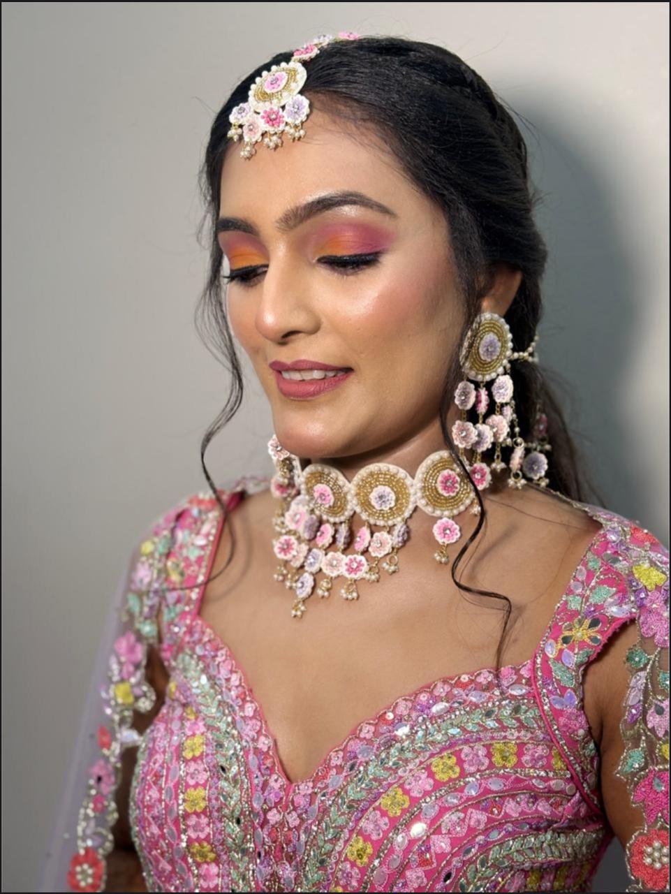 Bridal makeup at Nish Studio