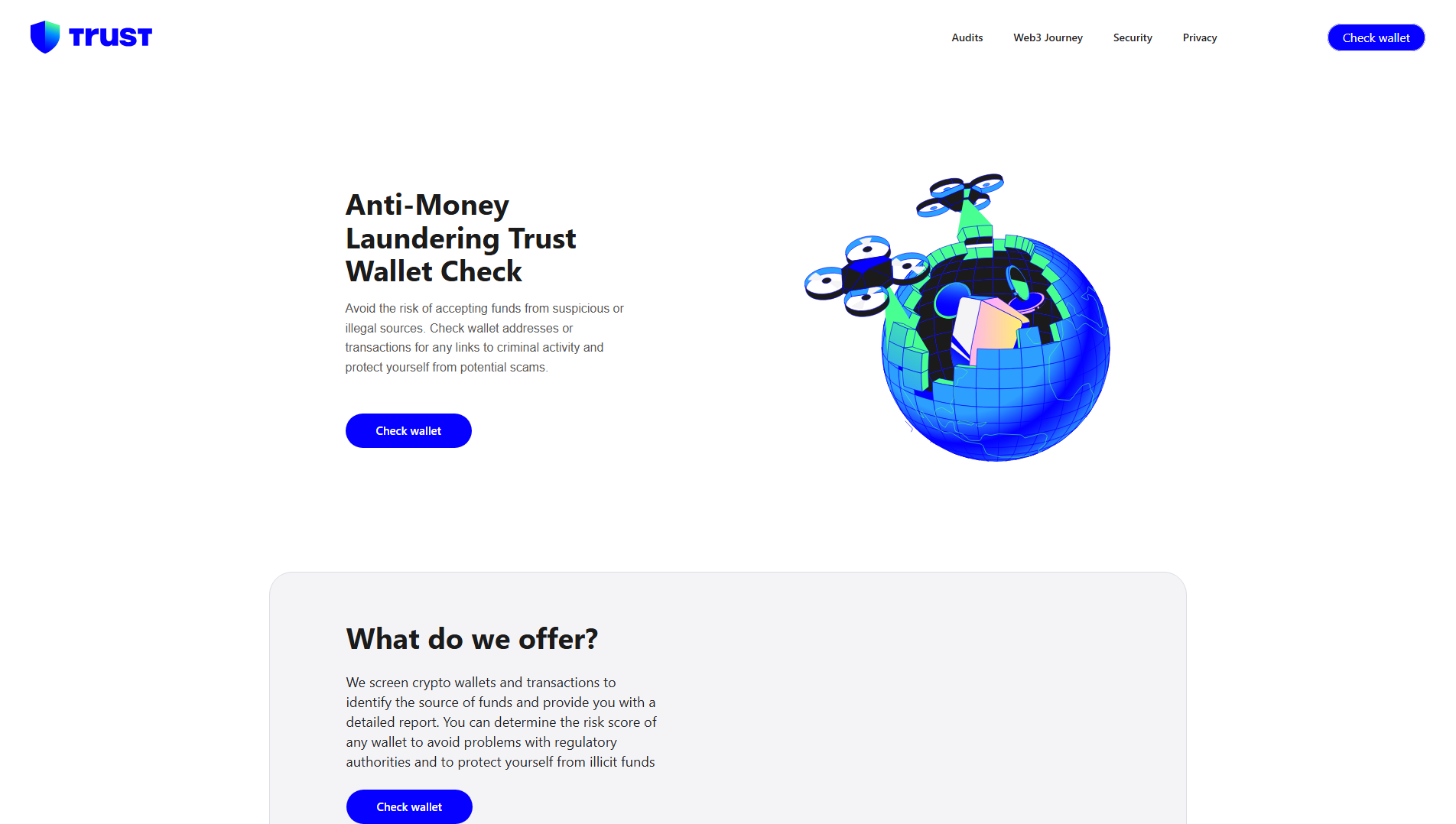 Stored capture of amltrustwallet.info