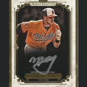 2015 Topps Museum Collection Manny Machado Gold Frame Autograph /15