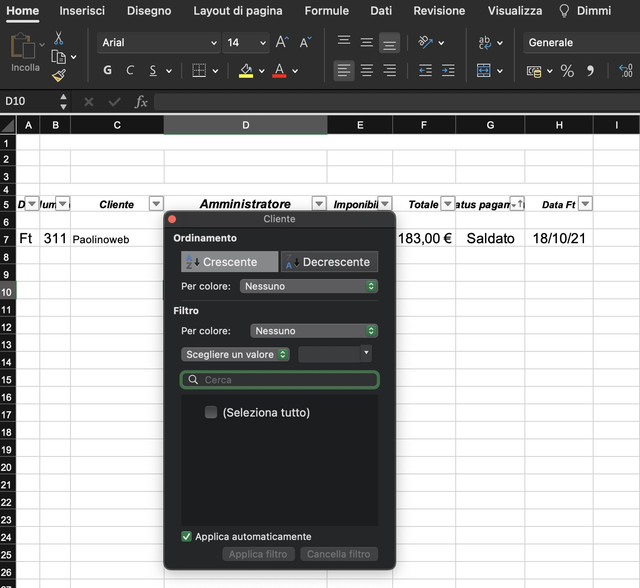 excel