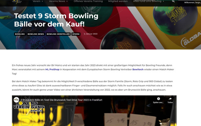 Website display