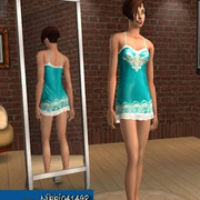Turquoise-Nightie