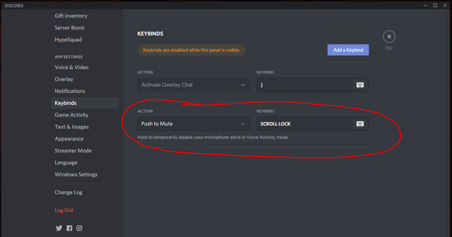 PUSH-TO-MUTE