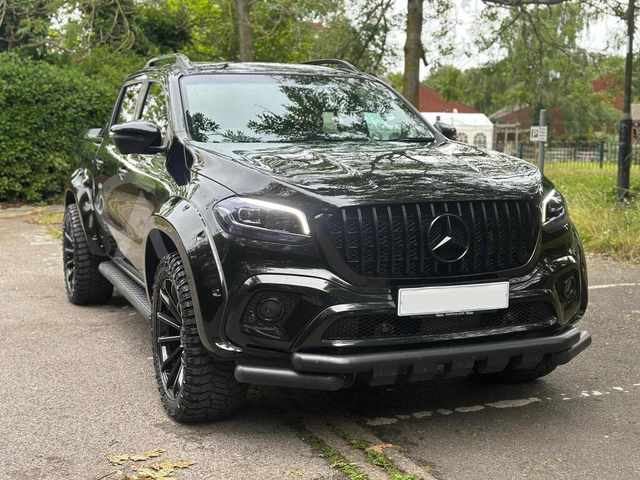 Mercedes X Class BR 470 Black Panamericana GT Grill 2015-2019