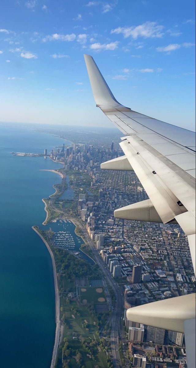 Airplane Wing View