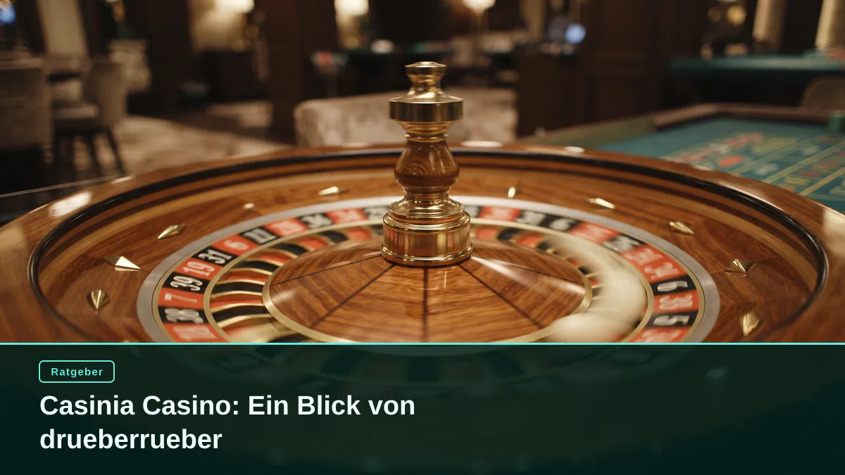 Casinia Casino: Ein Blick von drueberrueber