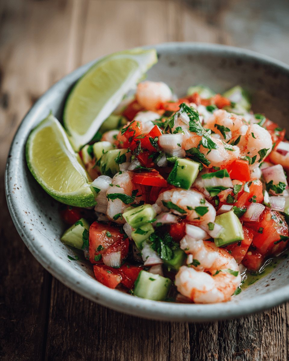 Easy Shrimp Ceviche Recipe Mexican Style: A Flavorful Family Delight step photo