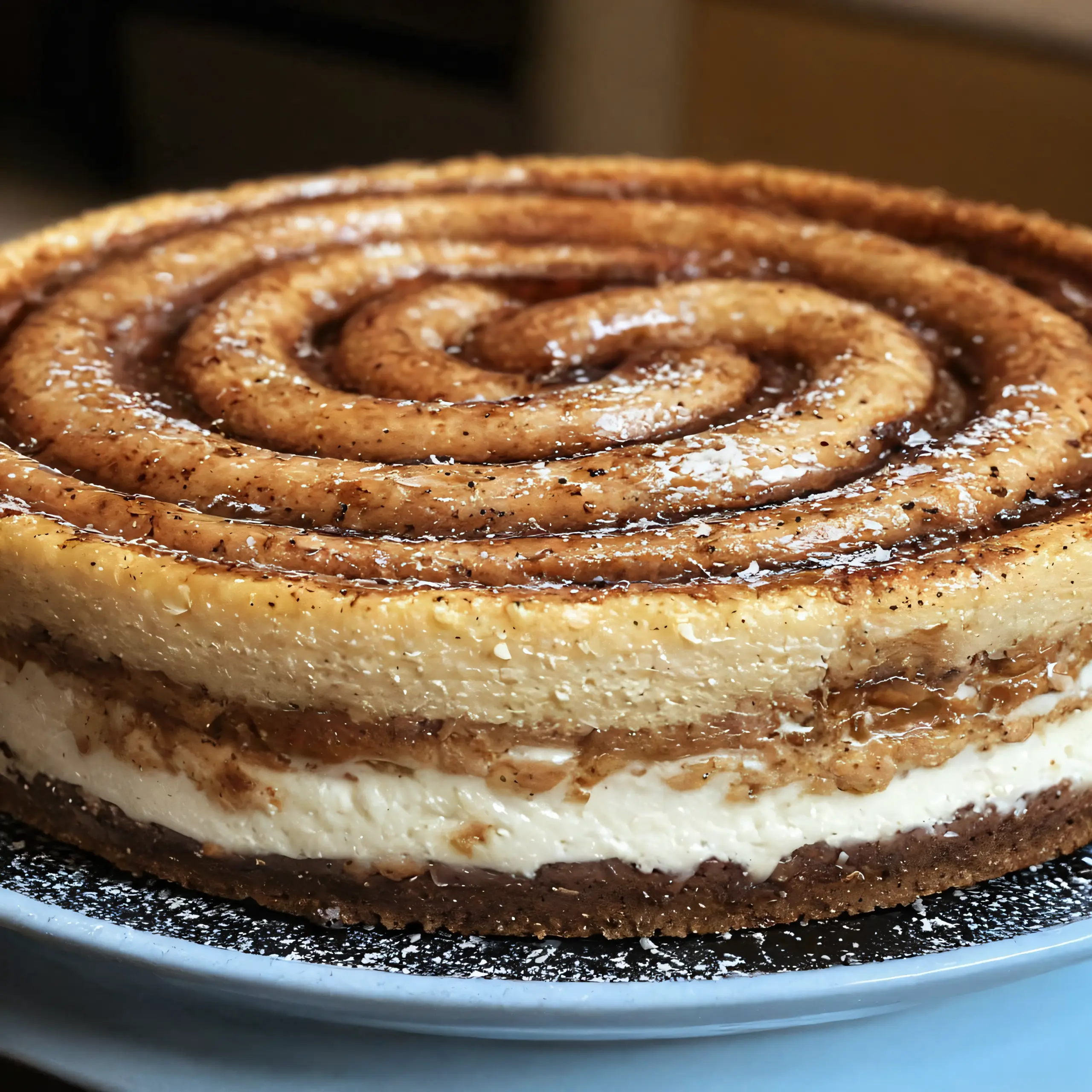 How to Make Cinnamon Bun Cheesecake Professionally