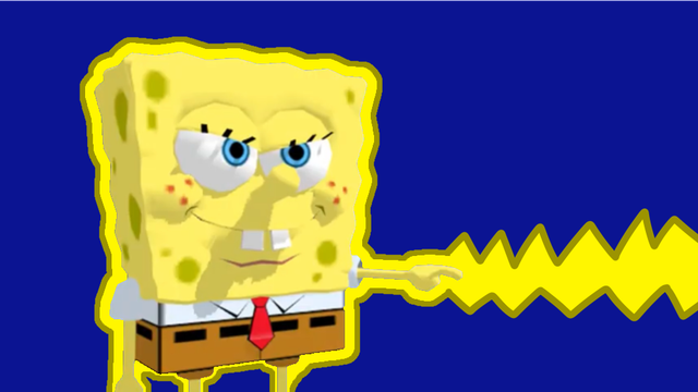 SpongeBob Powers Zap
