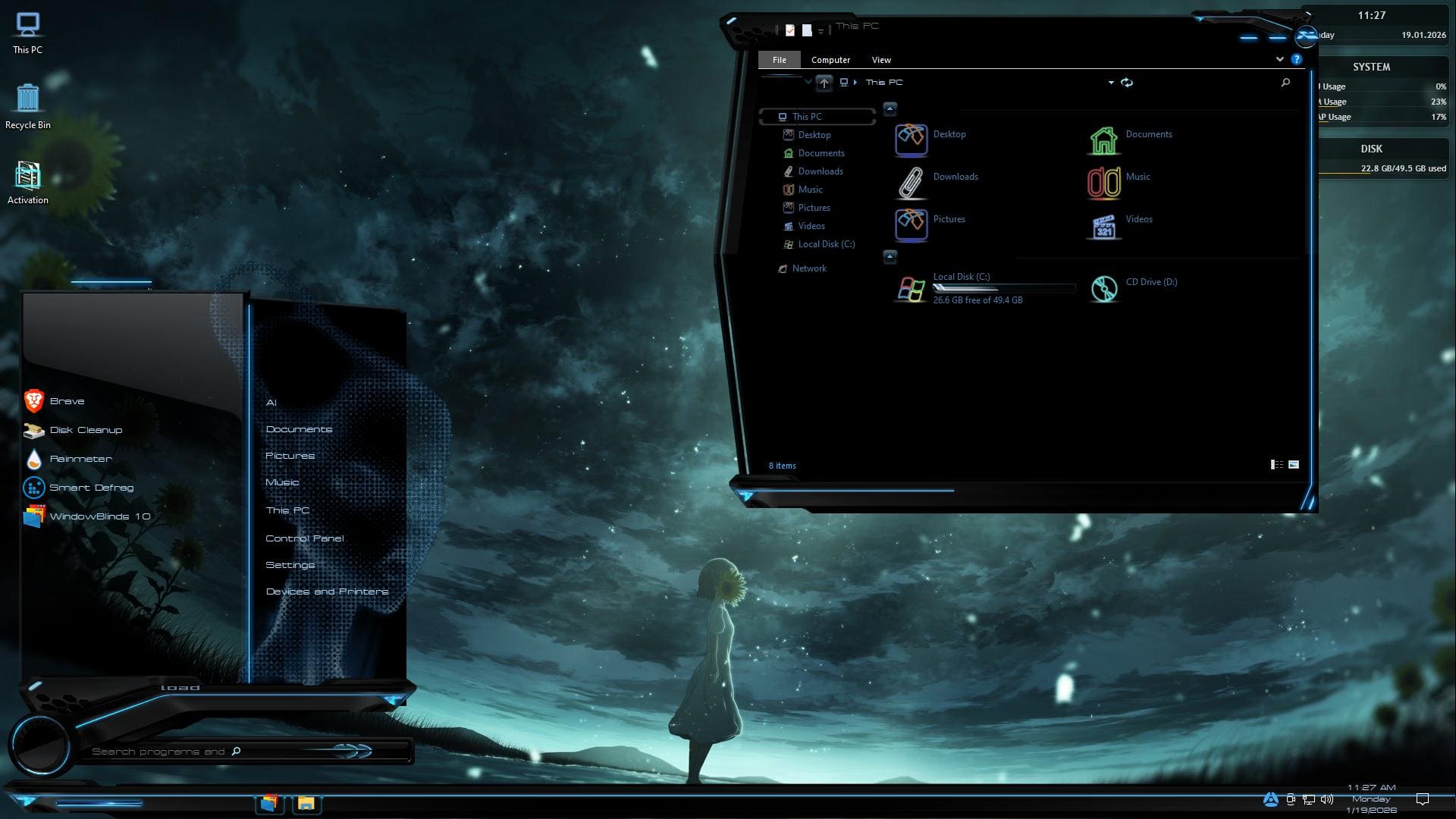 Anime Dreams - Windows 10 Enterprise LTSC IoT 21H2 Lite 19 s9