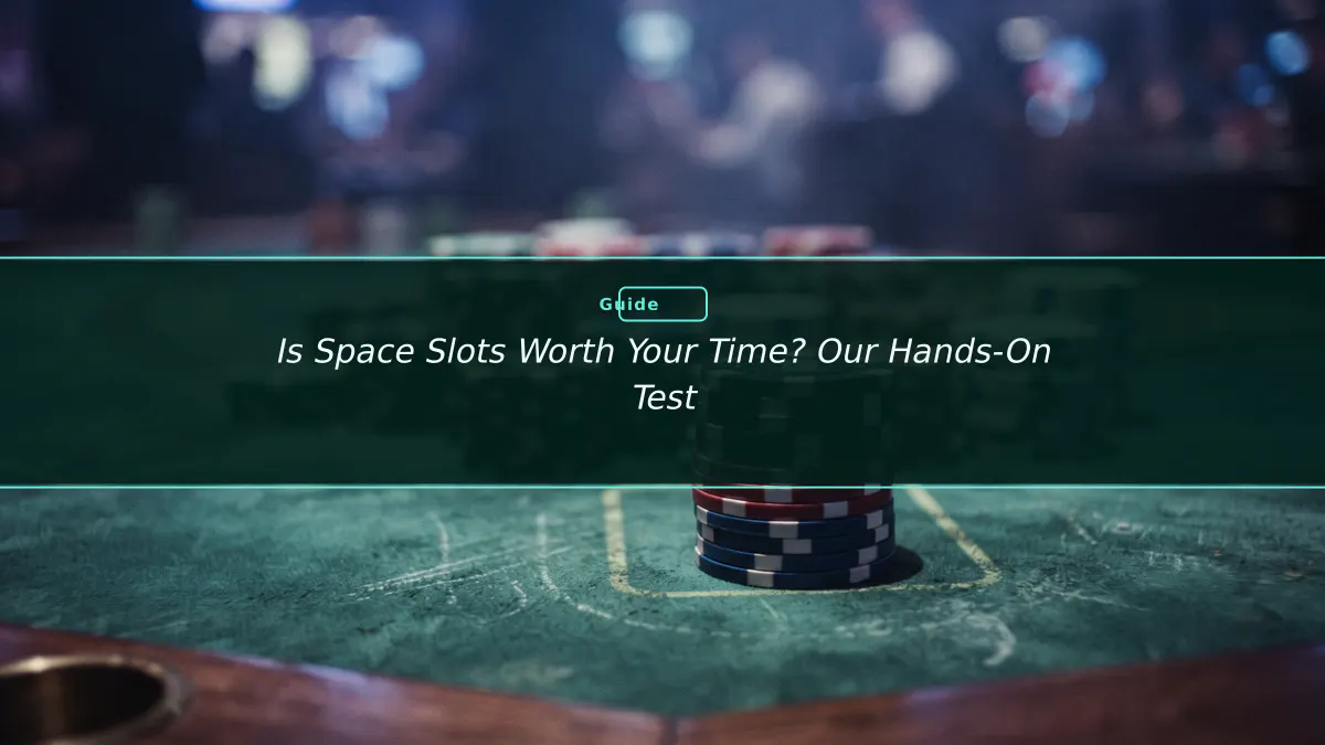 Is Space Slots Worth Your Time? Our Hands-On Test