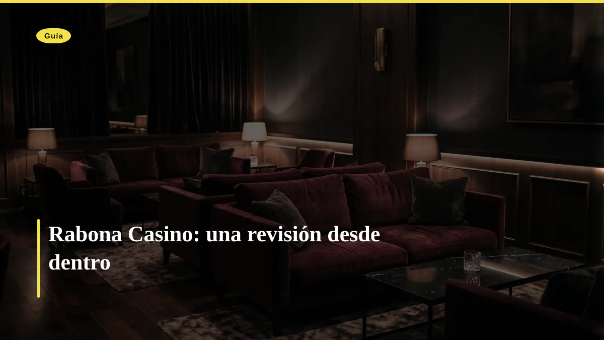 Rabona Casino: una revisión desde dentro