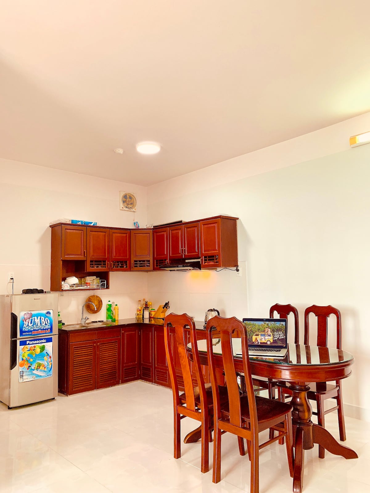 Khu nấu ăn Sunbeam Homestay Vũng Tàu Phòng bếp Sunbeam Homestay Vũng Tàu