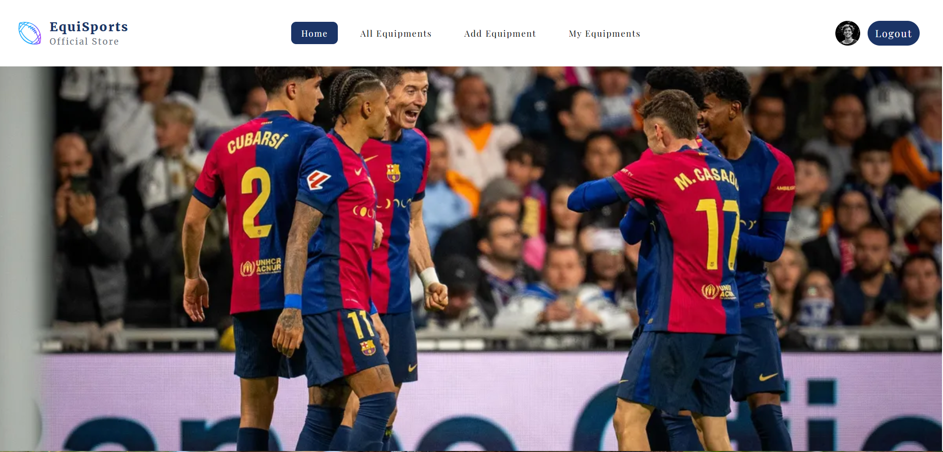 Homepage Screenshot