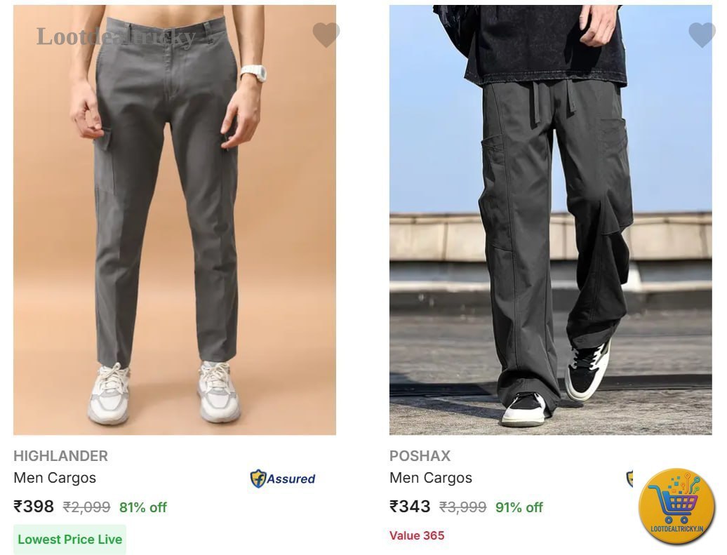 Cargo Pants Under – Just ₹449 | Best Price Drop Today