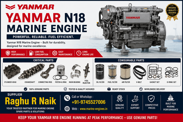 Yanmar N18 Engine Parts