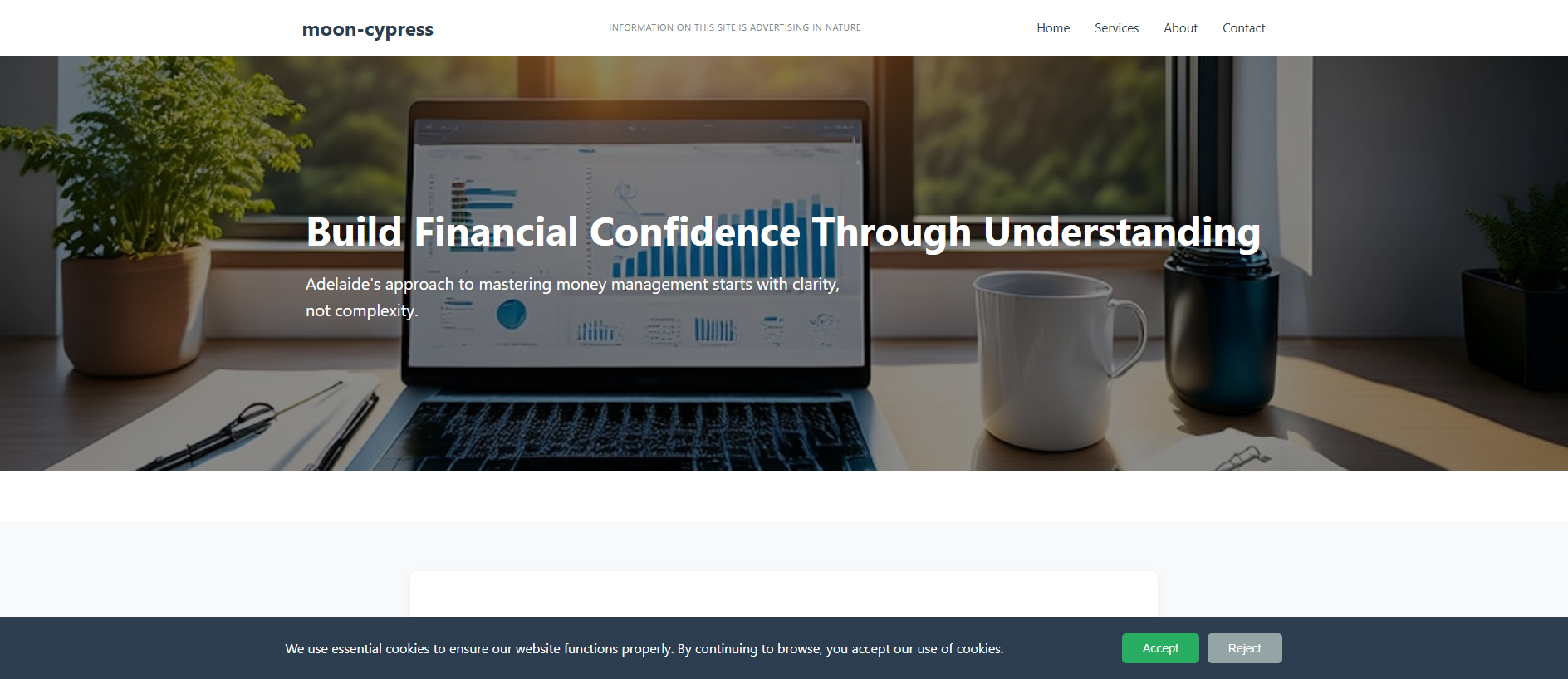 Screenshot of moon-cypress.com
