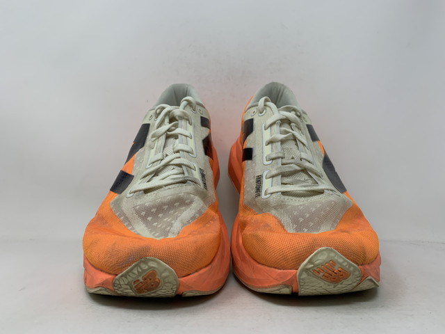 Men's New Balance FuelCell Rebel v4, Hot Mango/Angora/Black, 11 D Medium US detailed image 4