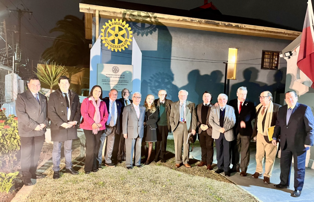 Gobernador Wilson Villalobos Pérez da inicio a sus visitas oficiales en Rotary Club Quilpué - Foto 5
