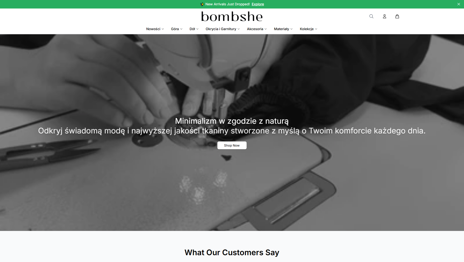 Stored capture of bombshestudio.shop
