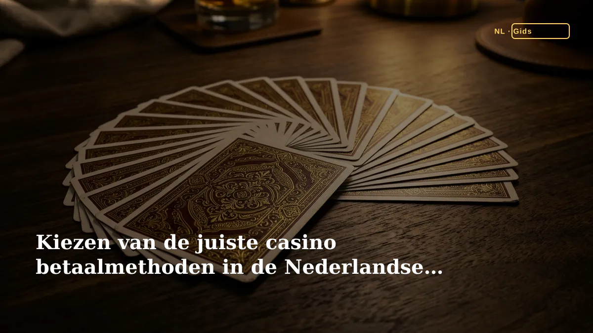Kiezen van de juiste casino betaalmethoden in de Nederlandse markt