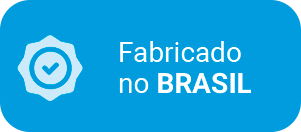 Selo fabricada no Brasil