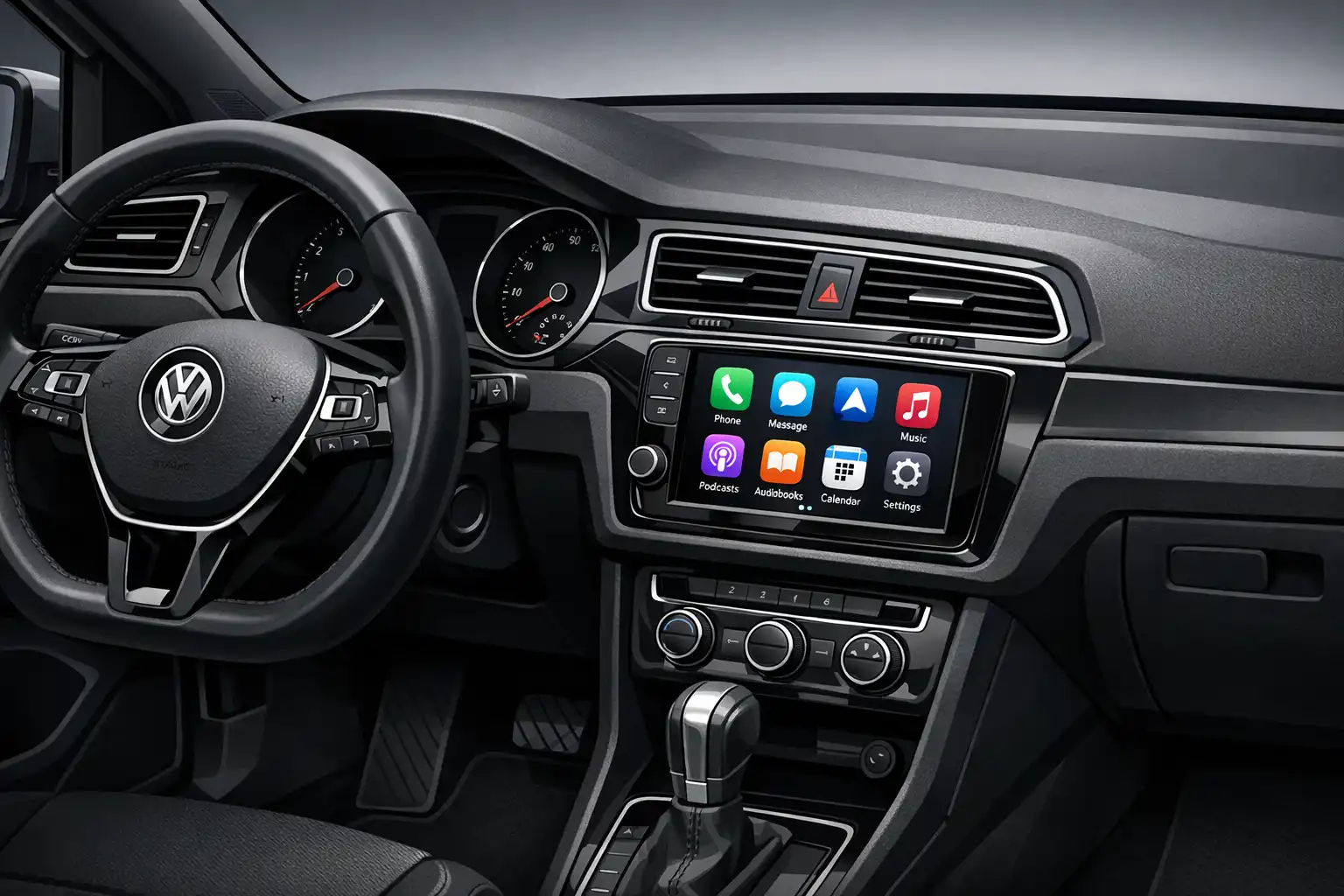 Volkswagen Polo 2017 avec Android Auto sur l’écran d’origine grâce à un module Carplaygo