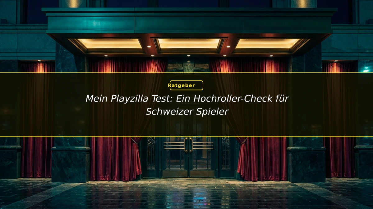 Mein Playzilla Test: Ein Hochroller-Check für Schweizer Spieler