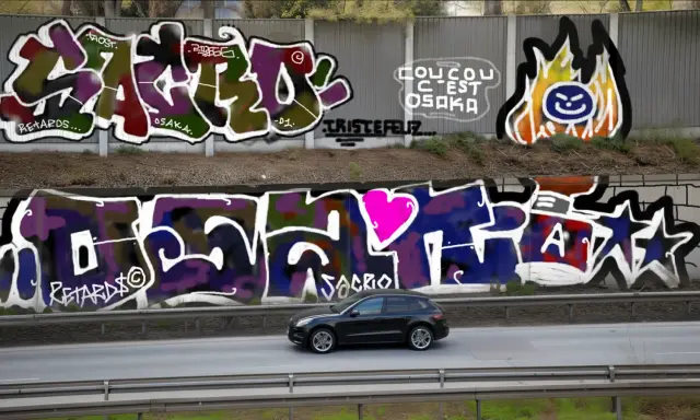 Graffiti artwork by osaka