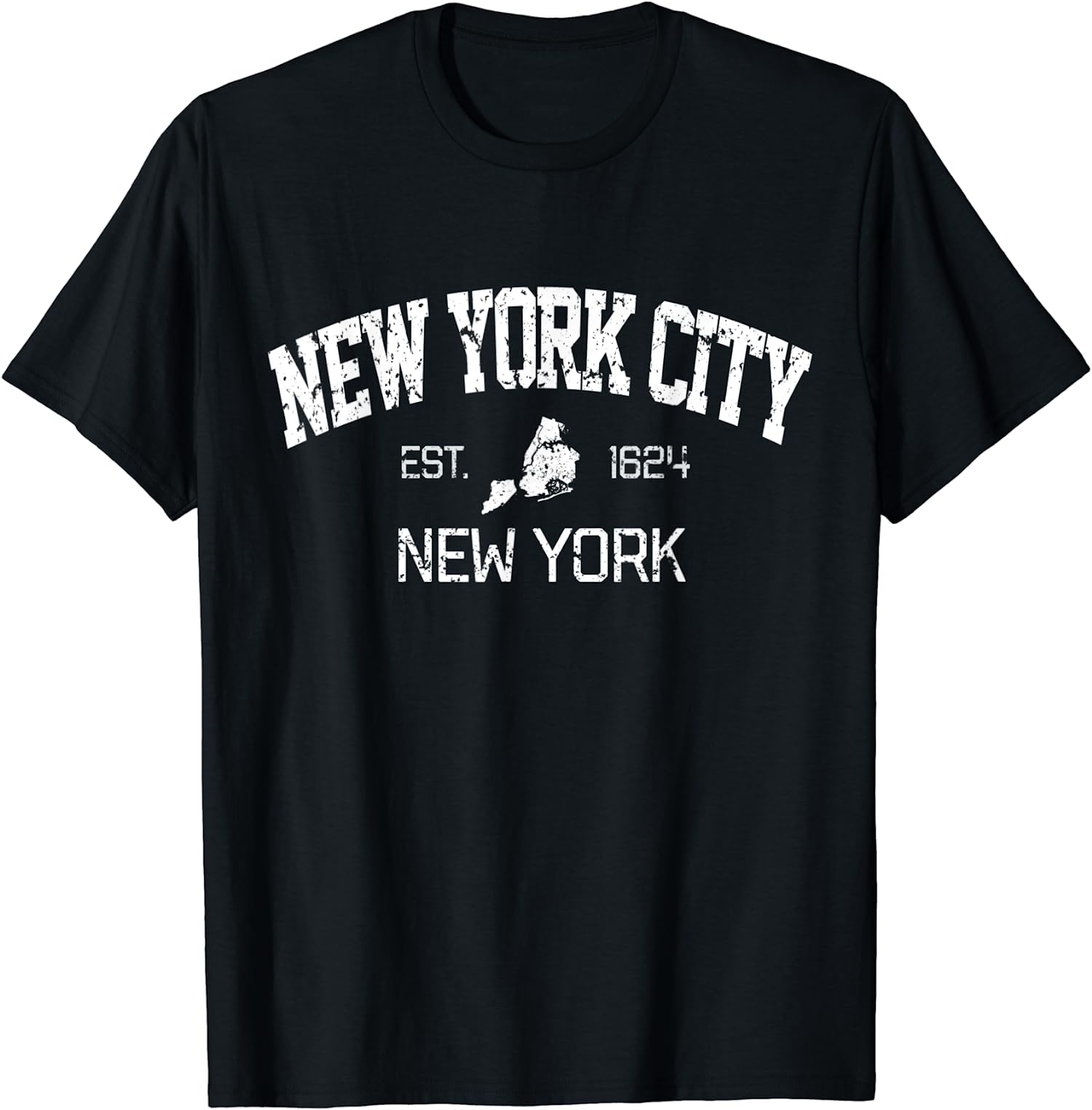 Vintage New York City EST 1624 Souvenir Map Gift Unisex T-Shirt | eBay