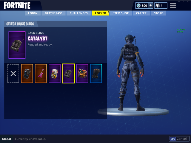 BACK BLING