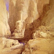David-Roberts-Entrance-To-Petra