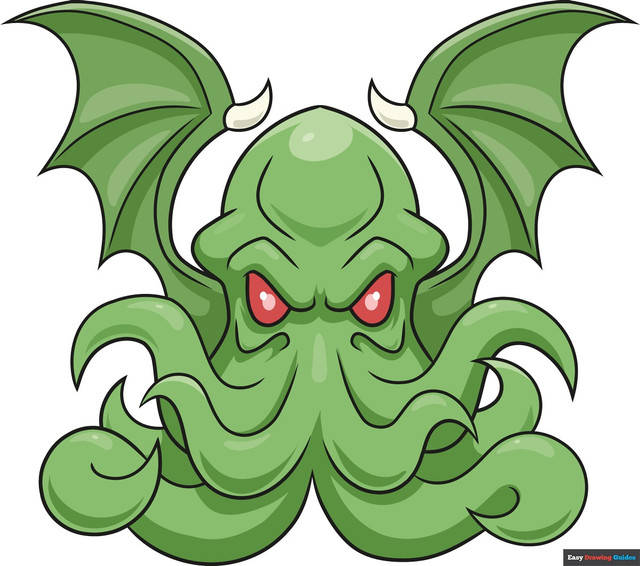 Cthulhu-drawing