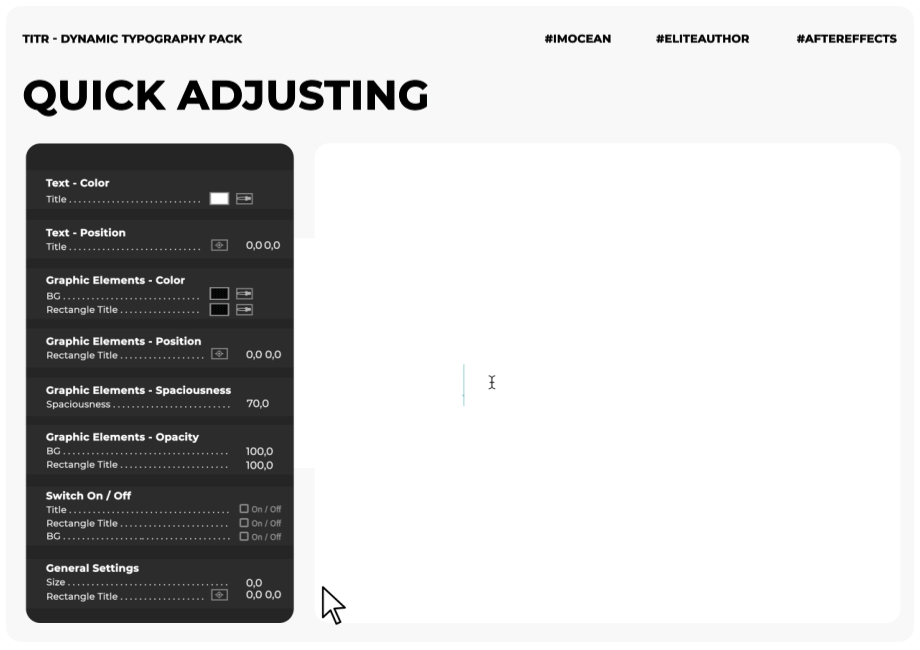 TITR | Dynamic Typography Pack - 6