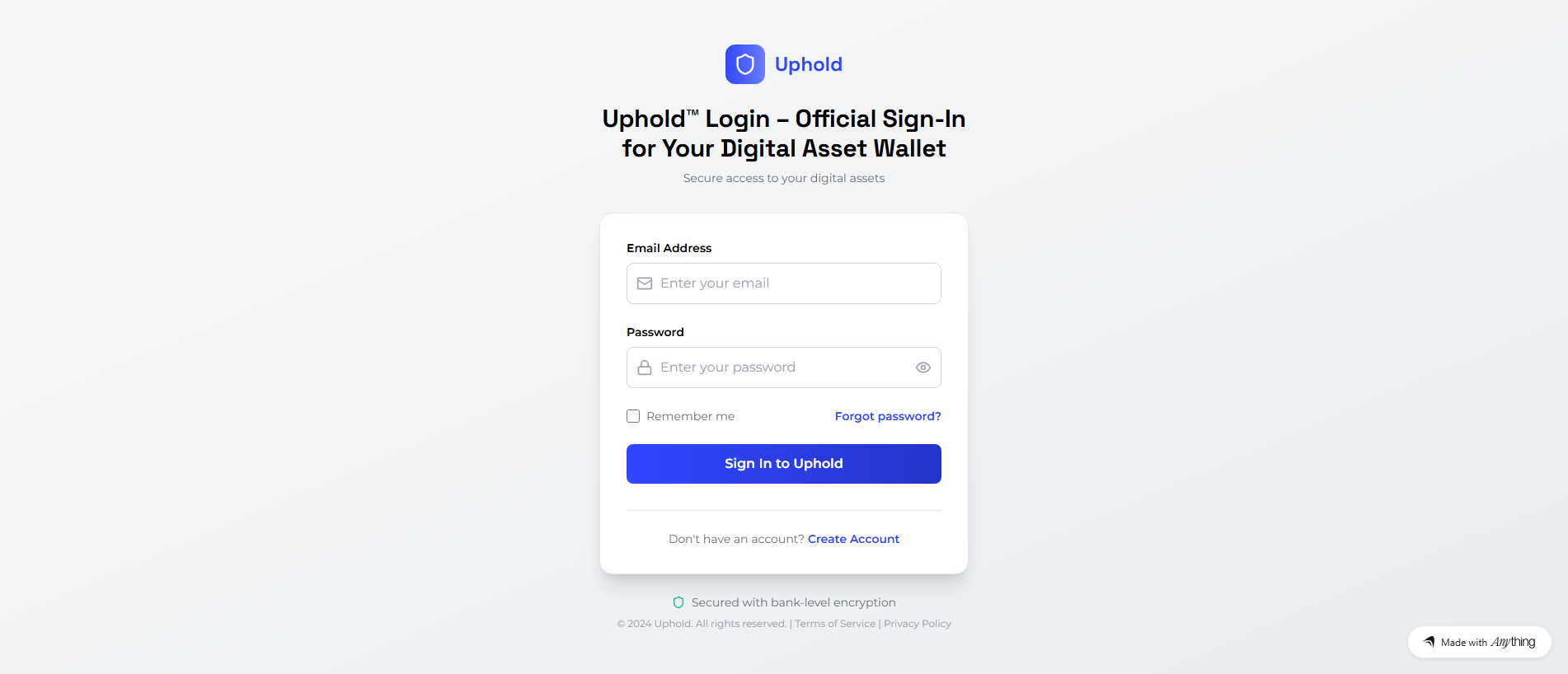 Forensic screenshot of [REDACTED] showing the phishing page layout