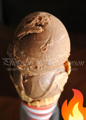 Постер Мороженое с молочным шоколадом и Гиннессом