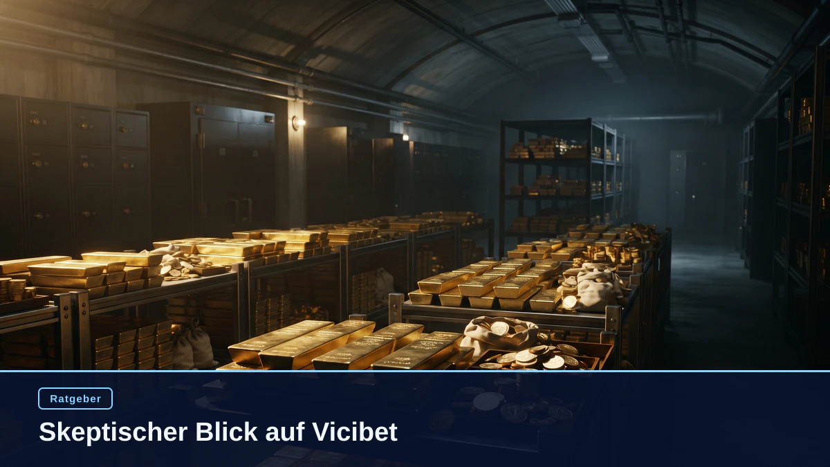 Skeptischer Blick auf Vicibet
