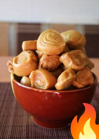 Постер Аппетитные галушки на пару