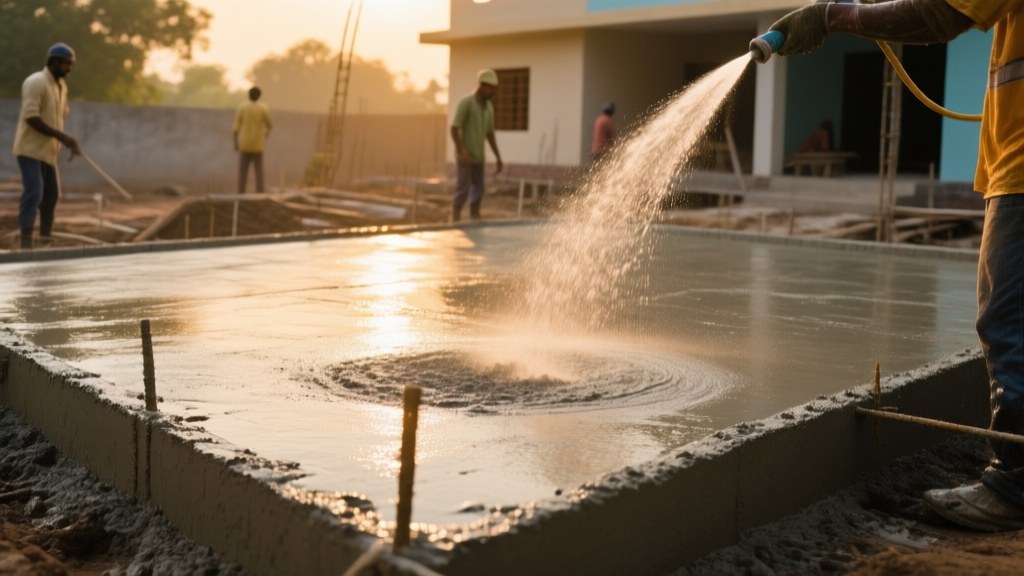 Concrete Curing Methods, Duration and Mistakes Indian Homeowners Make 2026