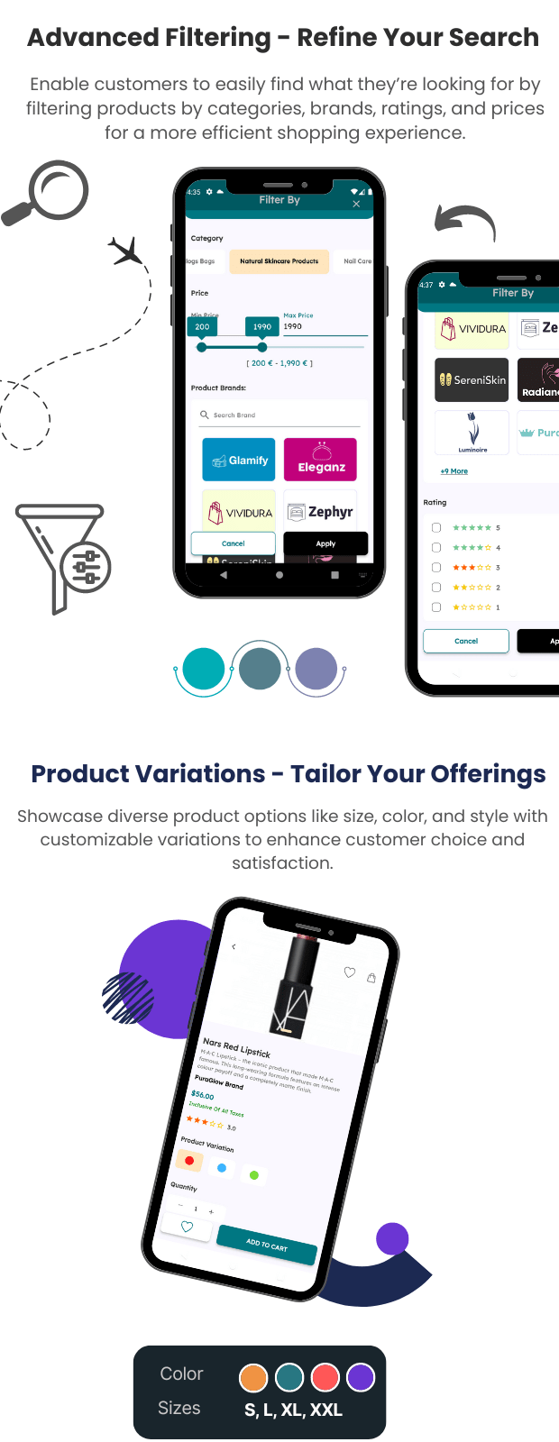 EcomCart - Flutter Modern eCommerce App Built with Laravel & Vue.js - Flutter Online Stores