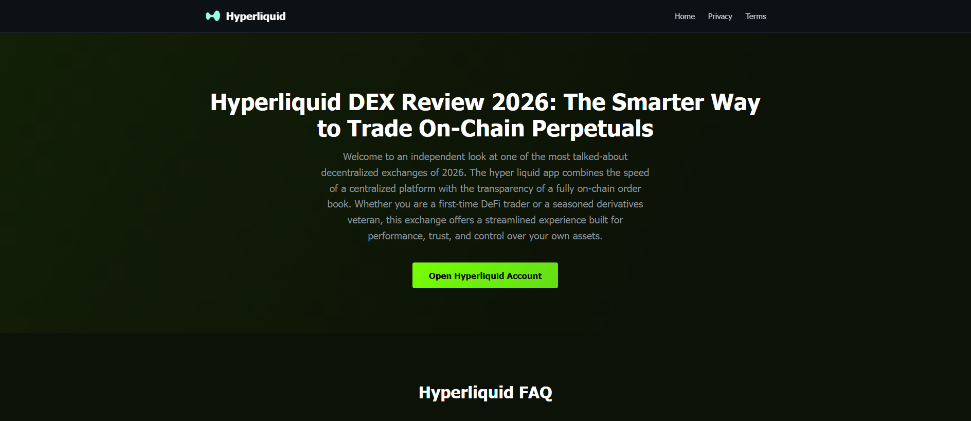 Forensic screenshot of hyperliquid-exchange.to showing the phishing page layout