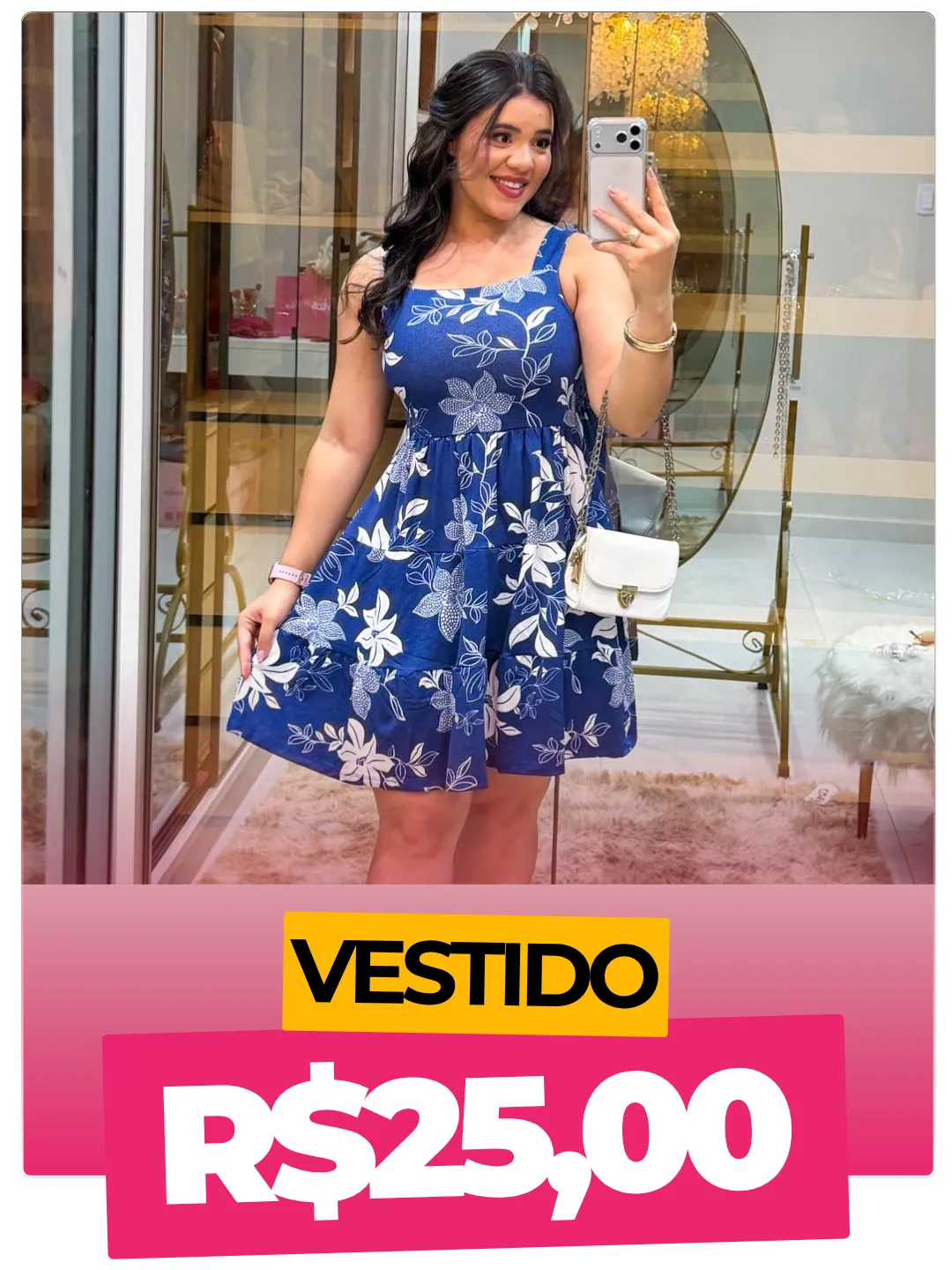 Vestido Crepinho